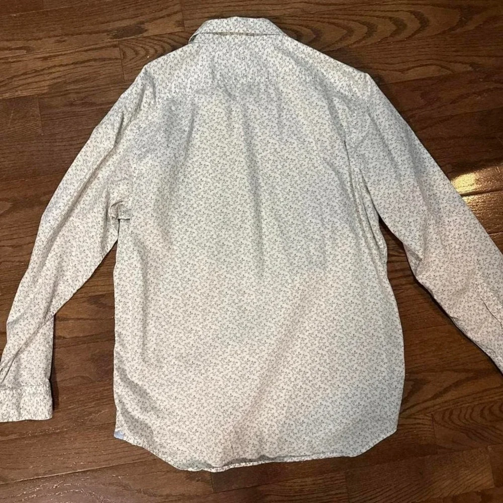 Banana Republic Classic‎ Fit, Print Shirt, Cotton, Size XL